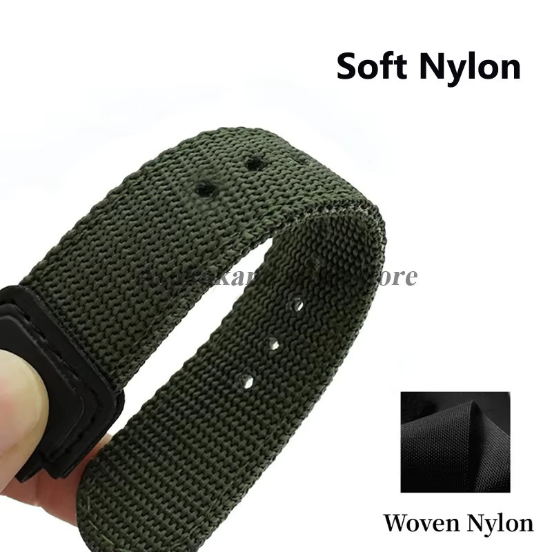 Asukaband Uhrenarmband Nylon Canvas, 18 mm, Herren Damen - Bild 4