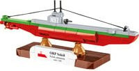 Cobi Konstruktionsspielzeug ORP Sokół Polnisches U-Boot Klemmbaustein Set Mehrfarbig - Bild 1
