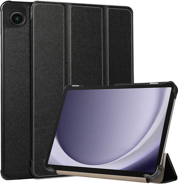 Dreifach faltbare Flip-Hülle für Samsung Galaxy Tab A11 2025 8,7 Zoll SM-X133 A9 SM-X110 SM-X115 SM-X117 in Blau und Schwarz - Bild 1