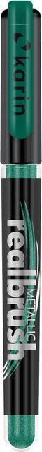 Karin Realbrush Metallic Ink in Grün - Bild 1