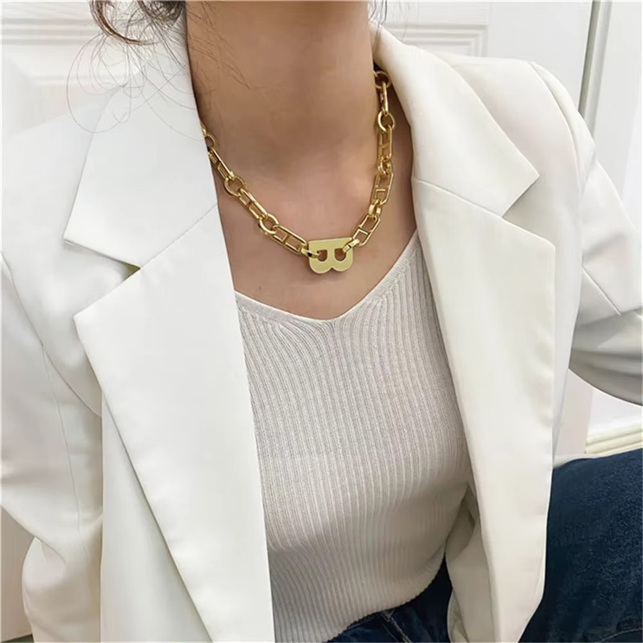 YC-UPGO Halskette, Gold, Damen - Bild 2
