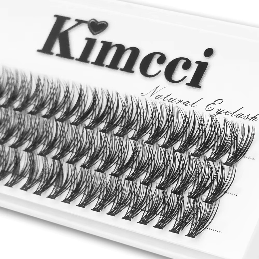 Kimcci Einzelwimpernverlängerung, 3D, Black, Unisex - Bild 2