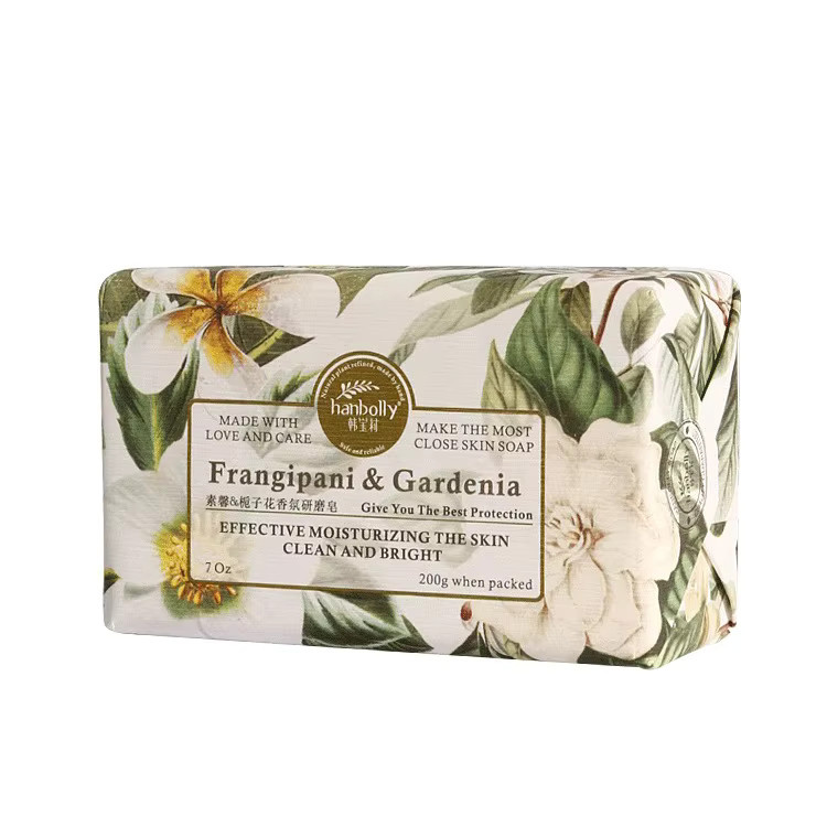Blumengeschränkte Seife mit ätherischen Ölen, 200g, Unisex - Bild 2