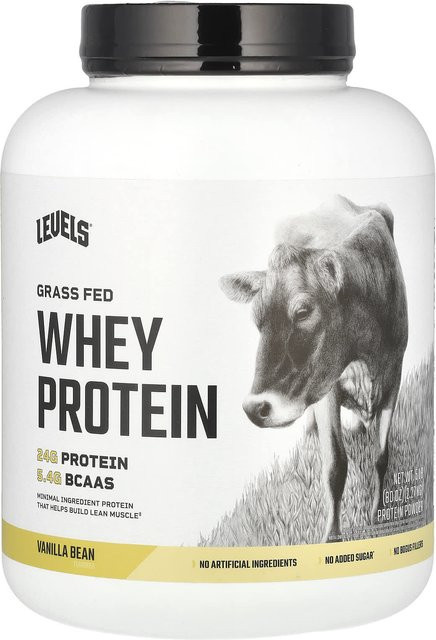 Levels Molkenproteinpulver Vanilleschote grasgefüttert 2,27 kg - Bild 1