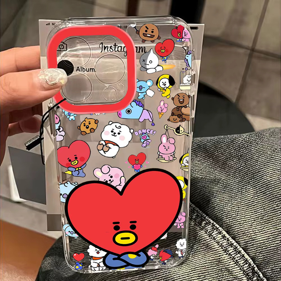 Cartoon B-BTS Handyhülle für Samsung Galaxy A-Serie (A05 bis A57) 4G und 5G - Bild 1