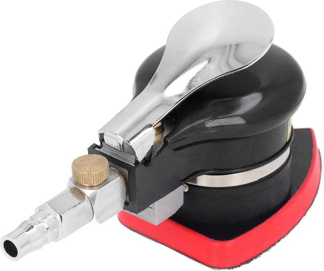 Pneumatischer Dreieck-Luftschleifer Mini Handpolierer von TOMTOP JMS mit 12000 U/min für Holz und Metall, Mehrfarbig - Bild 1
