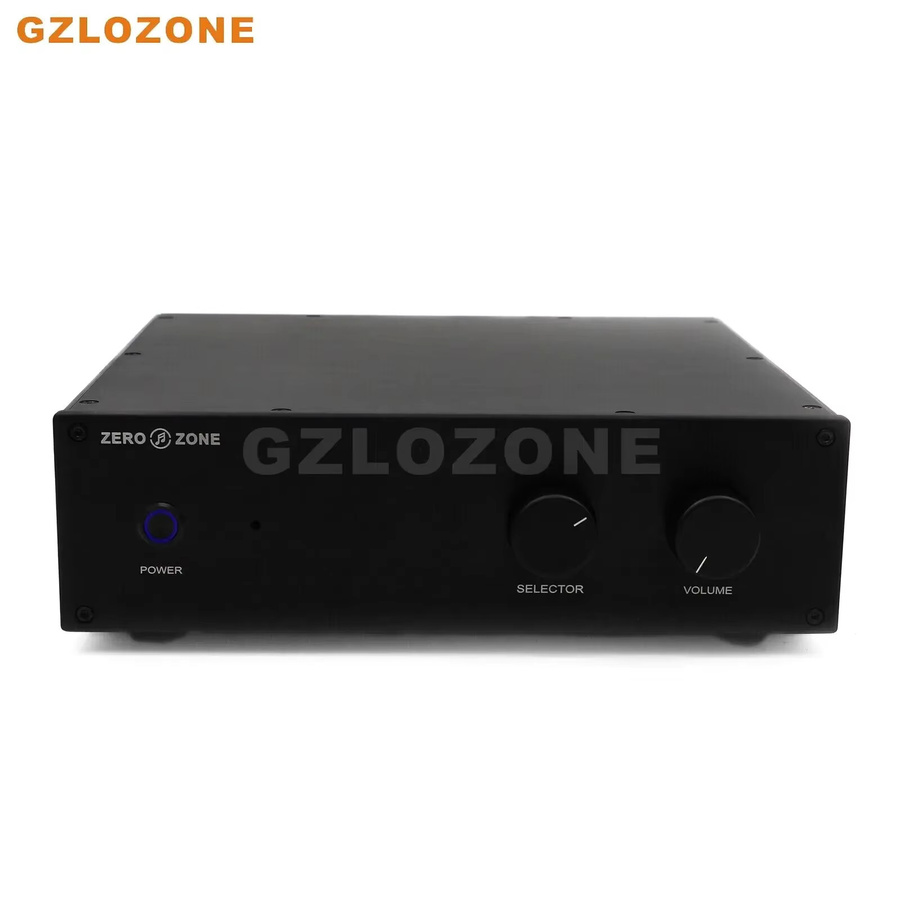 GZLOZONE Remote PRT05A ECC83 Röhren-Vorverstärker Stereo Amplifier in Schwarz - Bild 2