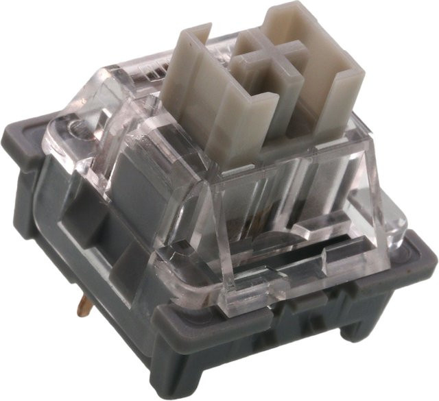 Outemu Tom Silent Tactile MX mechanische Gaming-Tastatur Switches, 40g, 3-polig, vorgeschmiert - Bild 1