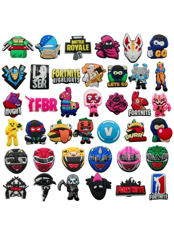 Fortnite Schuh-Charms, 39 Stück/Set, Unisex - Bild 3