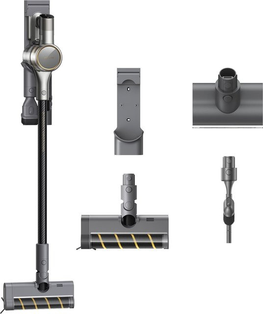 Dreame R30 Akku-Stielstaubsauger schwarz mit LED-Scheinwerfer und Anti-Tangle-Roller, beutellos - Bild 1