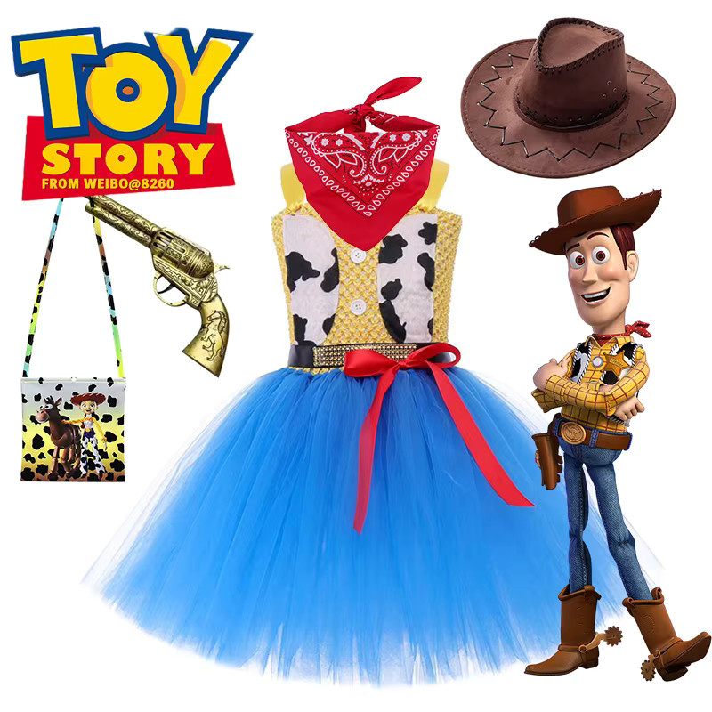 Disney Toy Story Cowgirl-Spielzeug Woody, Verkleidungskleidung, Mädchen - Bild 2