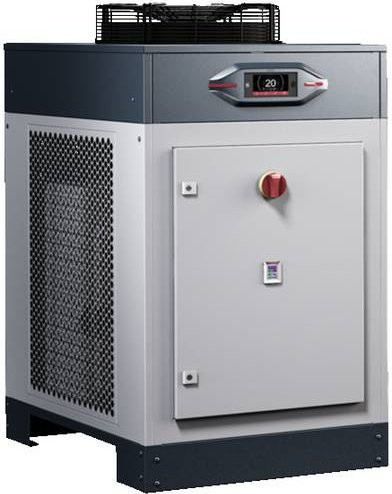 Rittal SK 3336.405 Wasserkühler in Blau und Grau, B/T/H: 66,0 x 131,5 x 126,5 cm - Bild 1