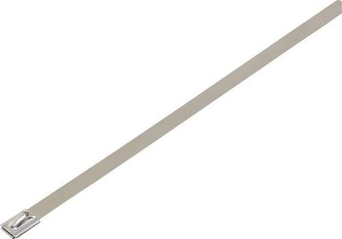 KSS Kabelbinder BST201L aus Metall in Silber, Länge: 201 mm, Breite: 7,90 mm - Bild 1