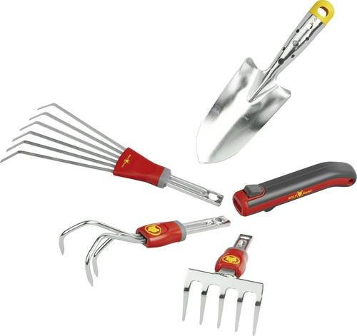 WOLF-Garten Multi-Star Mini-Set P262 Gartenwerkzeug-Set, 5-teilig, rot/grau - Bild 2