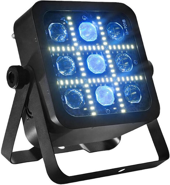 Eurolite LED BP-9 Panel RGBW+CW Scheinwerfer mit 9x12W Beams und 72 CW-LEDs in Schwarz mit DMX-Steuerung - Bild 1