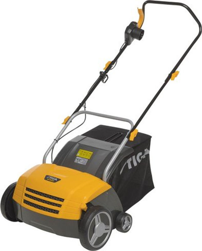 Stiga Elektro-Vertikutierer und Rasenlüfter SV 213 E in Gelb mit 1.300 W und 32 cm Arbeitsbreite - Bild 2