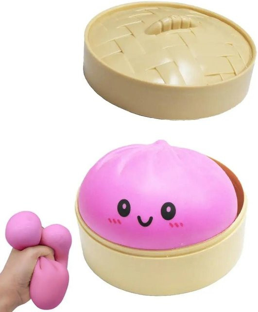 BC Pet Supplies Jumbo-Knödel-Squishy-Spielzeug mit Dampfgarer - Bild 1