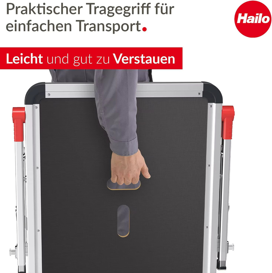 ailo TP1 Treppenpodest Arbeitsplattform mit Tragegriff und Anti-Slip-Platte in Grau - Bild 4