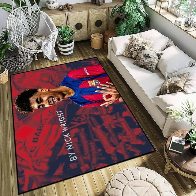 Karpetti Disney Teppich FootballStar Lamine Yamal mit Kinder-Motiv, Mehrfarbig, B/H: 60 x 40 cm - Bild 1