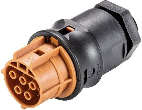 Wieland Electric 96.151.2051.4 Geräteanschluss in Schwarz - Bild 1