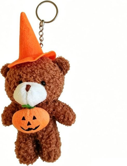 Rd lala Taschenanhänger Plüschbär, Halloween, Damen, brown - Bild 1