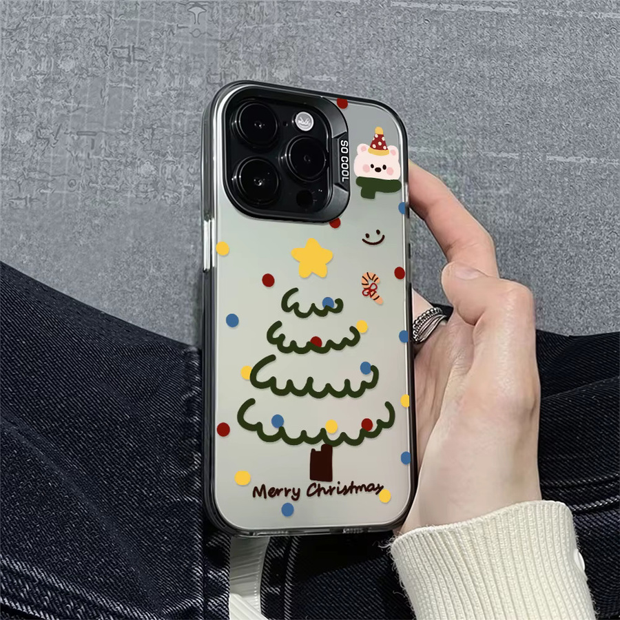 Samsung Handyhülle Weihnachten Baum Design für S25 Ultra S24 S23 FE S22 A56 5G A16 A55 A36 A15 A54 A53 A52 A35 A34 A33 Schutzhülle - Bild 4