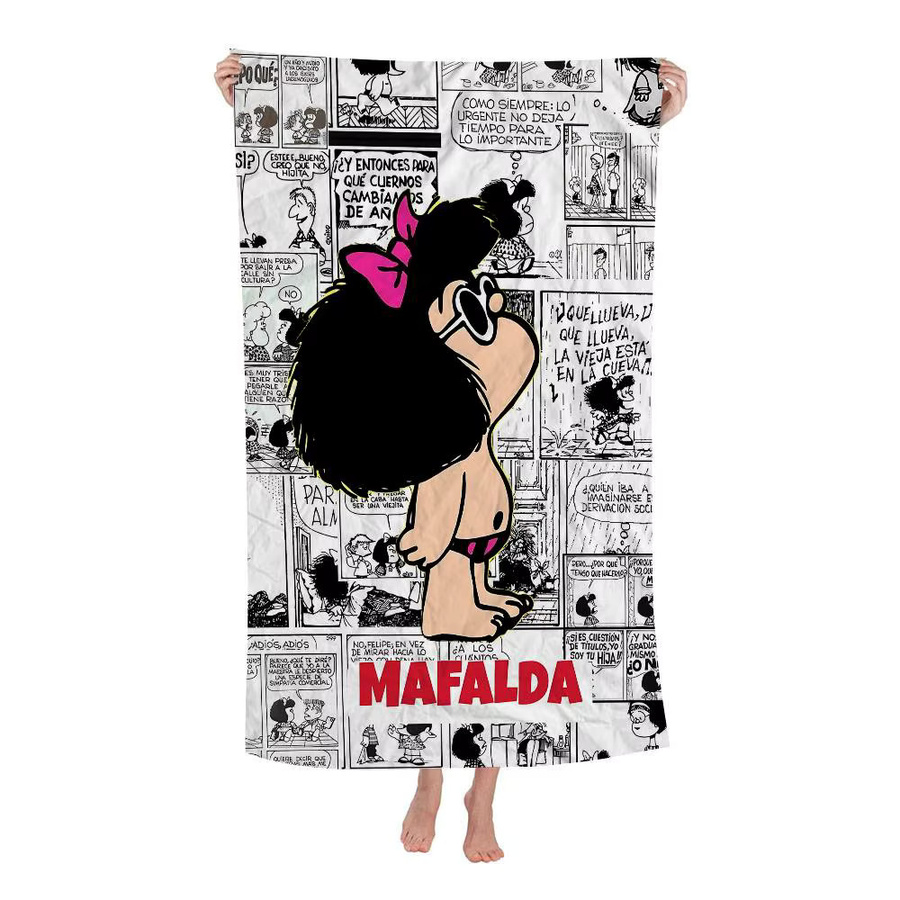 Beast Kingdom Strandtuch Mafalda Cartoon Microfaser Multicolor - Bild 6