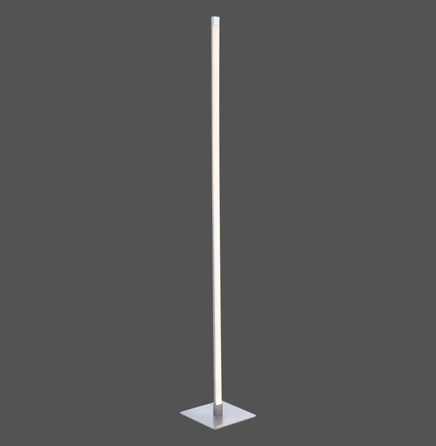 Just Light LED-Stehleuchte Bella in Silber aus Stahl, dimmbar, Höhe: 150 cm - Bild 1