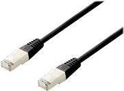 Equip Patchkabel Cat6A S/FTP mit 2x RJ45 Steckern, Schwarz, Länge: 0,50 m - Bild 1
