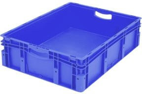 Bito Eurostapelbehälter XL mit Doppelboden, Blau, B/T/H: 80 x 60 x 22 cm - Bild 1