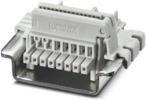 Phoenix Contact TBUS8-20,0-PPPPPPSS-7035 2202892 Tragschienen-Busverbinder, Grau, 10 Stück - Bild 1