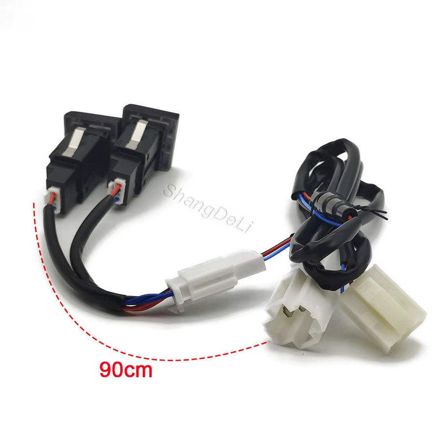 ShangDeLi Dual USB C PD und QC3.0 Schnellladegerät für VW Amarok 2011-2018, 12V/24V Auto Power Adapter, Schwarz - Bild 3