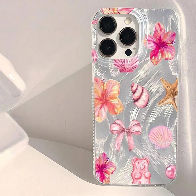 Personalisierte Weiche Handyhülle mit Ozean-Elementen für Xiaomi Redmi Note 14 13 12 11 10 Pro Plus 5G 4G Cover in Multicolour - Bild 1