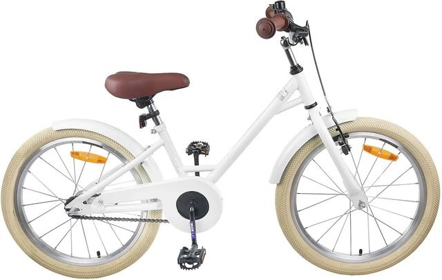 vidaXL Kinderfahrrad 20 Zoll Weiß für 6-11 Jahre - Bild 1
