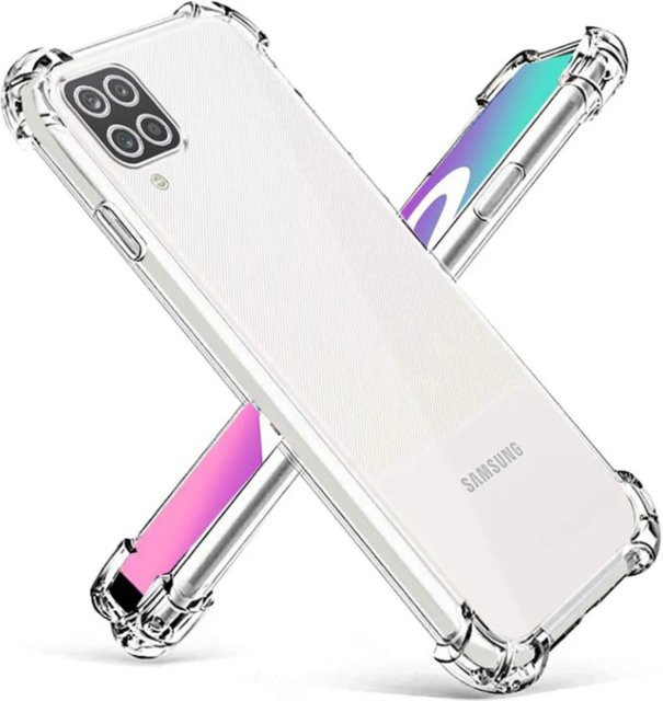 Stoßfeste transparente TPU-Hülle für Samsung Galaxy A12, M12 und F12 mit Airbag-Schutz - Bild 1