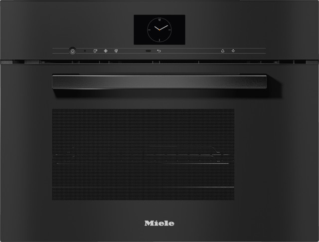 Bosch DGM 7640 Dampfgarer mit Mikrowelle in Schwarz als Einbaugerät mit Automatikprogrammen und Dampfunterstützung - Bild 1