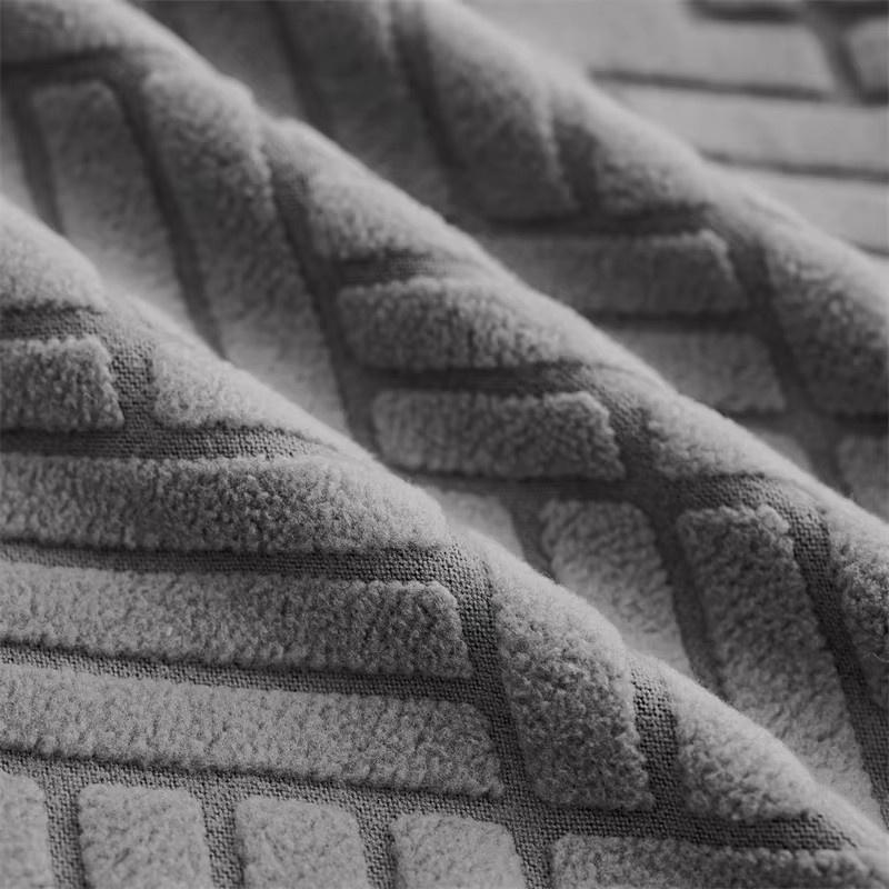 WANERQU Jacquard Sesselbezug in Grau, dehnbarer Einzelsofa-Schonbezug für deinen Sessel - Bild 3