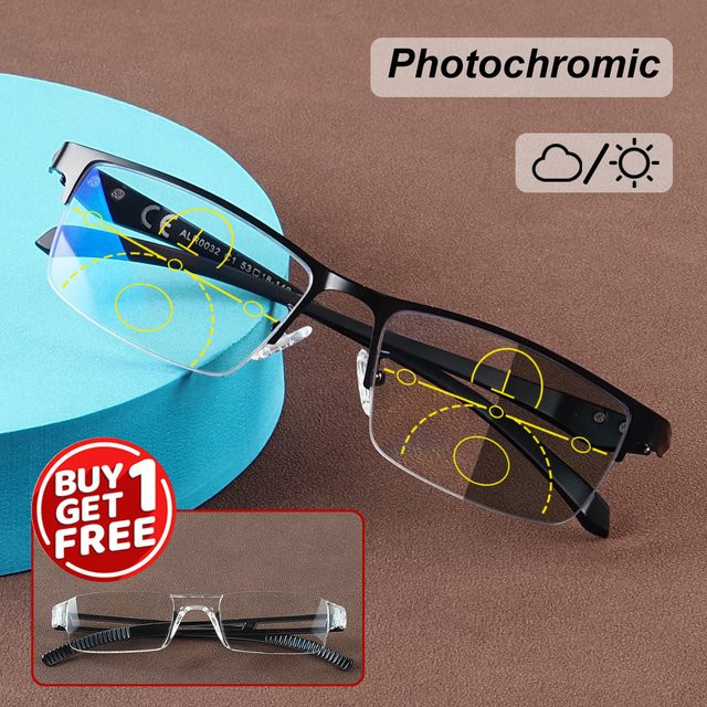 ZOZO TOMI Lesebrille, Unisex, Vollrand, rechteckig, TR90, black - Bild 1