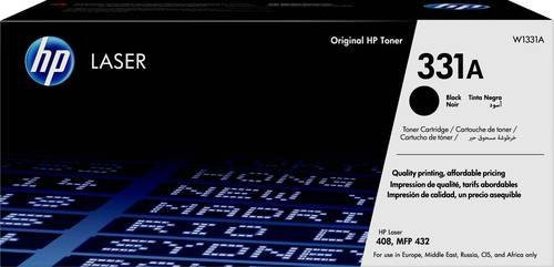 HP Original Toner 331A Schwarz W1331A für Laserdrucker mit 5000 Seiten Kapazität - Bild 1