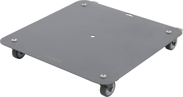 Doppler Schirmständer Fahrgestell Vario für Granitsockel in Anthrazit Grau B/T: 42 x 42 cm - Bild 2