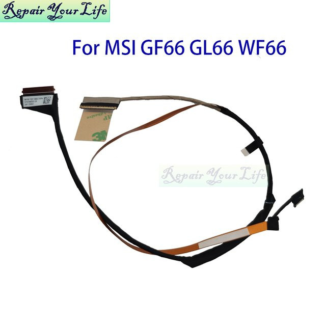 MSI LCD LVDS Bildschirm Kabel für WF66 Katana GF66 Pulse GL66 MS1581 MS-1582 K1N-3040322-J36 Notebook EDP Display Flex Band Kabel in Schwarz - Bild 1