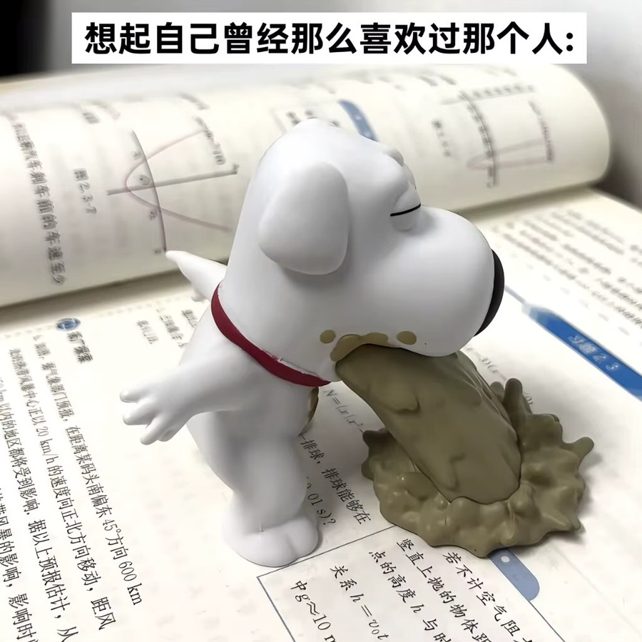 TAKARA TOMY Family Guy Brian Griffin Figur, Desktop-Ornament - Bild 5