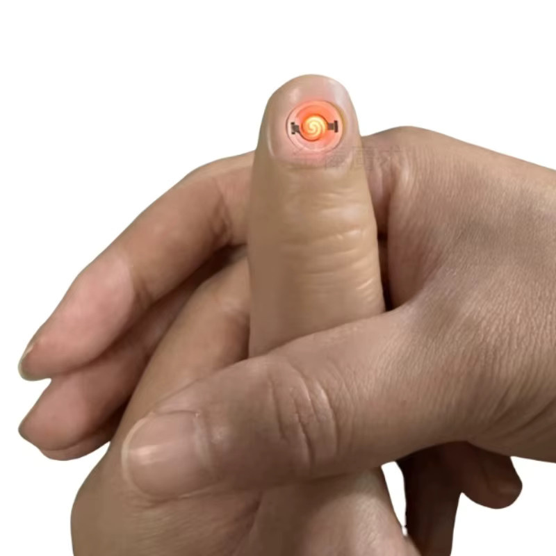 Murphy's Magic Handfunkel-Zaubertrick, Visuelles Effektgerät, elektrischer Finger-Gimmick, Illusionsrequisite - Bild 3