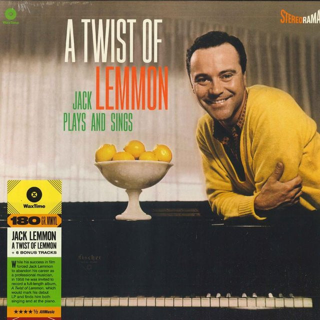 Jack Lemmon - A Twist Of Lemmon LP Vinyl von WaxTime, Pop Musik, Orange/Multicolour, 2021 - Bild 1