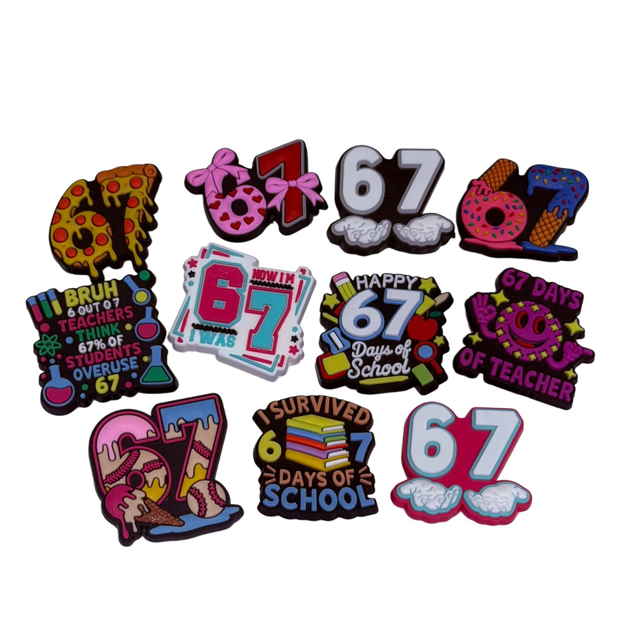 Happye&TiTi Charms, 11 Stück, PVC, Unisex - Bild 2