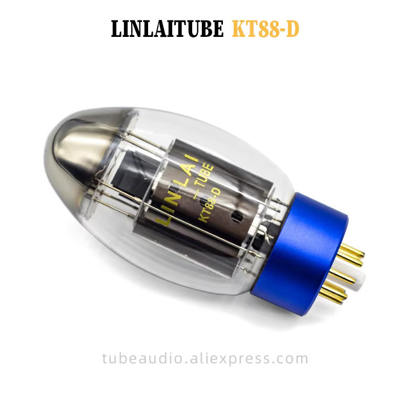 Linlai KT88-D Elektronenröhren im Droplet Design als passendes Paar in Transparent - Bild 2