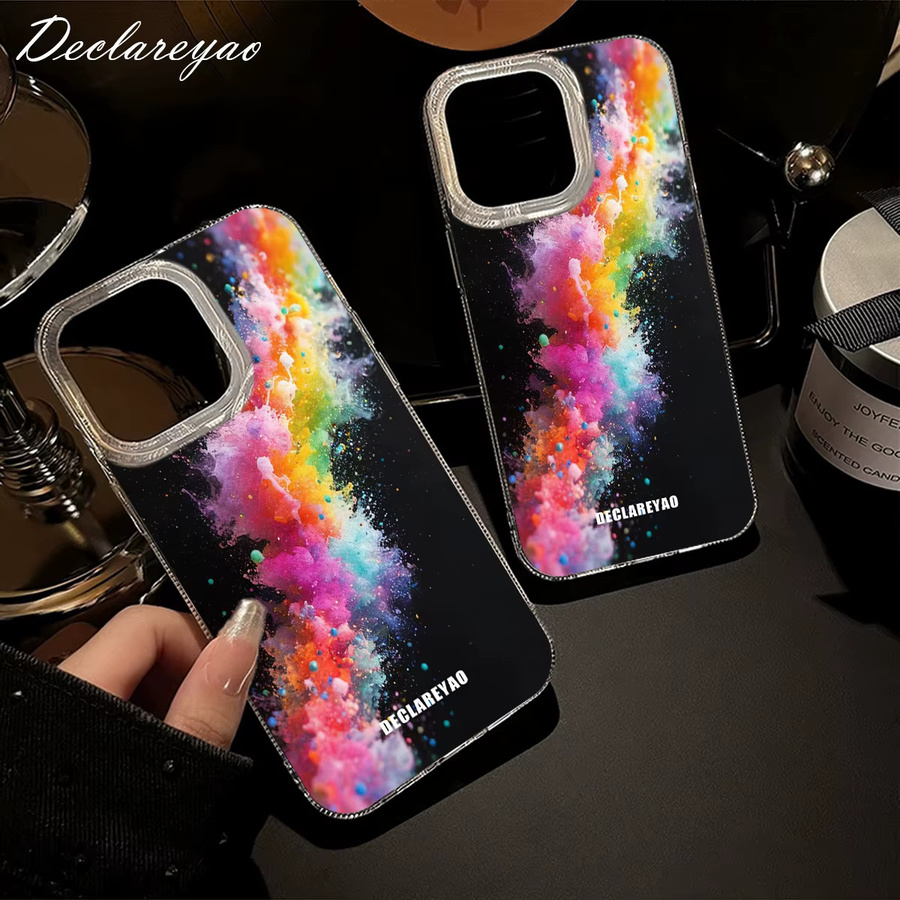 Personalisierte DIY-Foto Schutzhülle für iPhone von DECLAREYAO in Multicolour und Silver - Bild 4