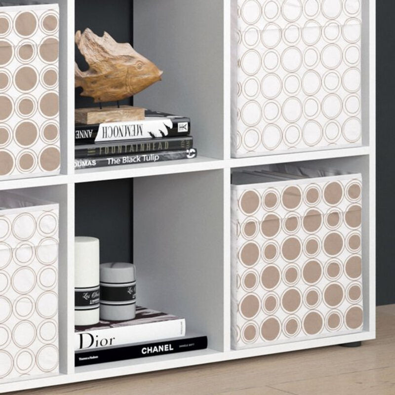 Vicco Raumteiler Würfelregal Nove Weiß mit 9 Fächern als Standregal für dein Wohnzimmer - Bild 2
