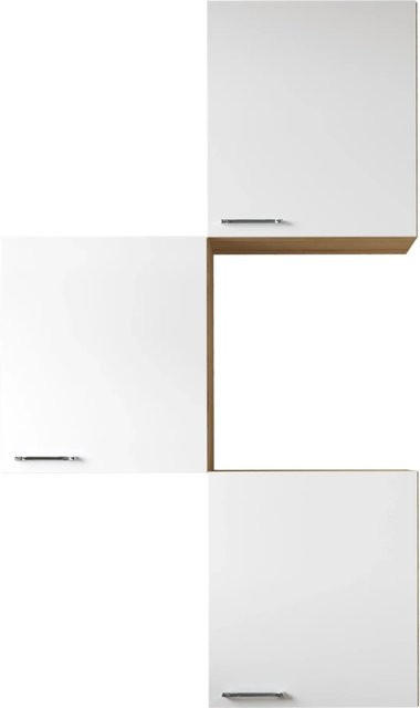 Respekta Küchenmöbel-Set Merle Weiß mit Soft-Close-Türen B/H/T: 150 x 168,3 x 34,6 cm - Bild 1