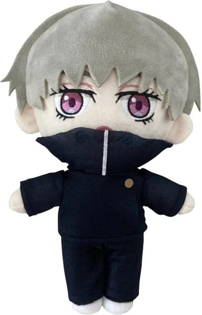 Yiran Health & Beauty Jujutsu Kaisen Inumaki Toge Plüschtier, 20cm, Grau, ab 6 Jahren - Bild 1